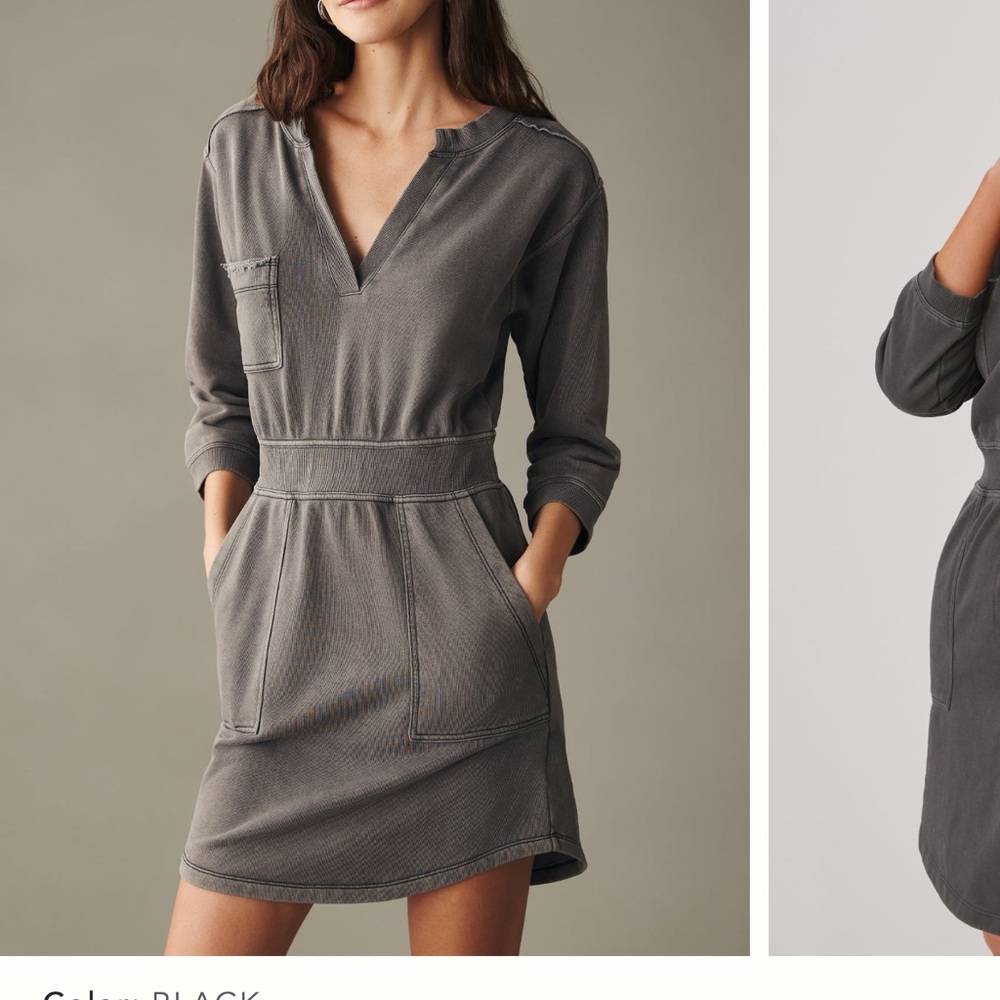 Daily Practice by Anthropologie Utility Mini Dress Sz L